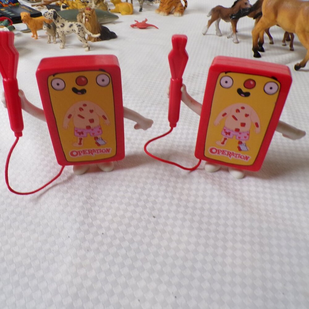 2 Operation Game Mini Hand Held Magnetic Travel game